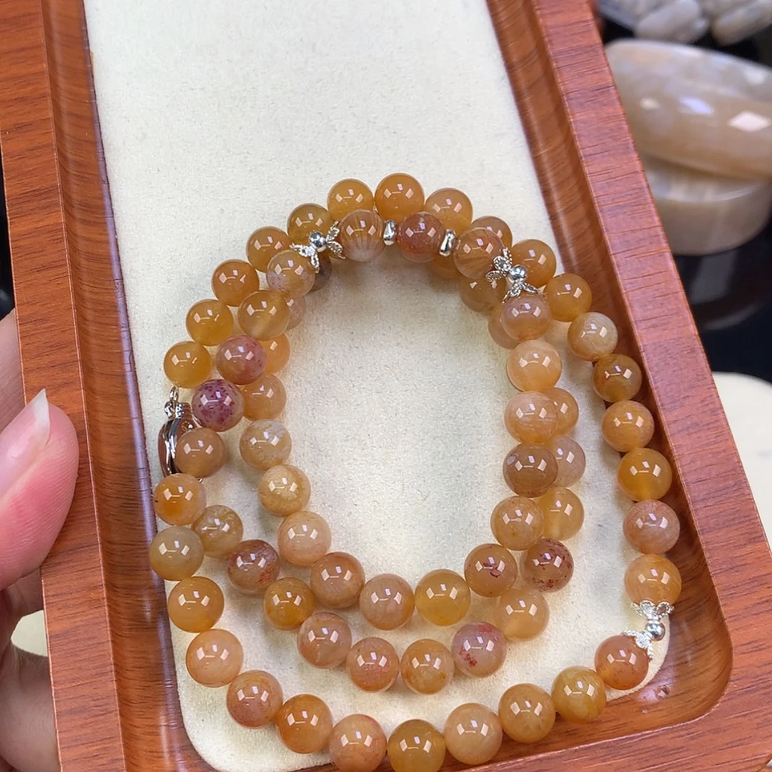 【闪购商品】颈饰未镶嵌硅化珊瑚（珊瑚玉）99号毛衣链卡7+