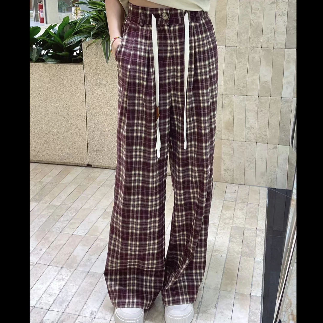 【名妍家】2025秋冬新款小众设计款长裤（6018）NO退NO换