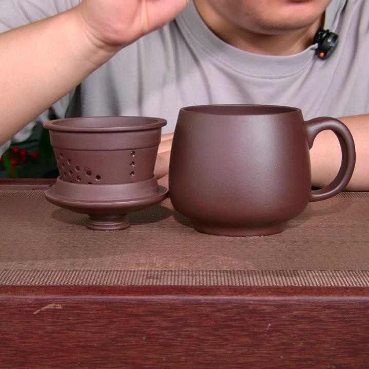 茶杯紫砂高货放漏