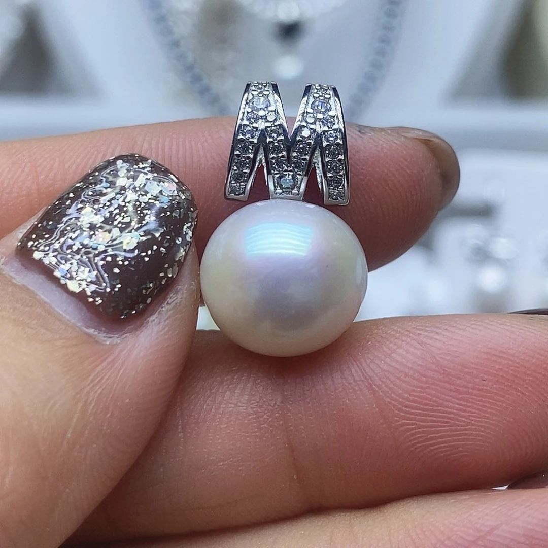 未镶嵌吊坠淡水珍珠