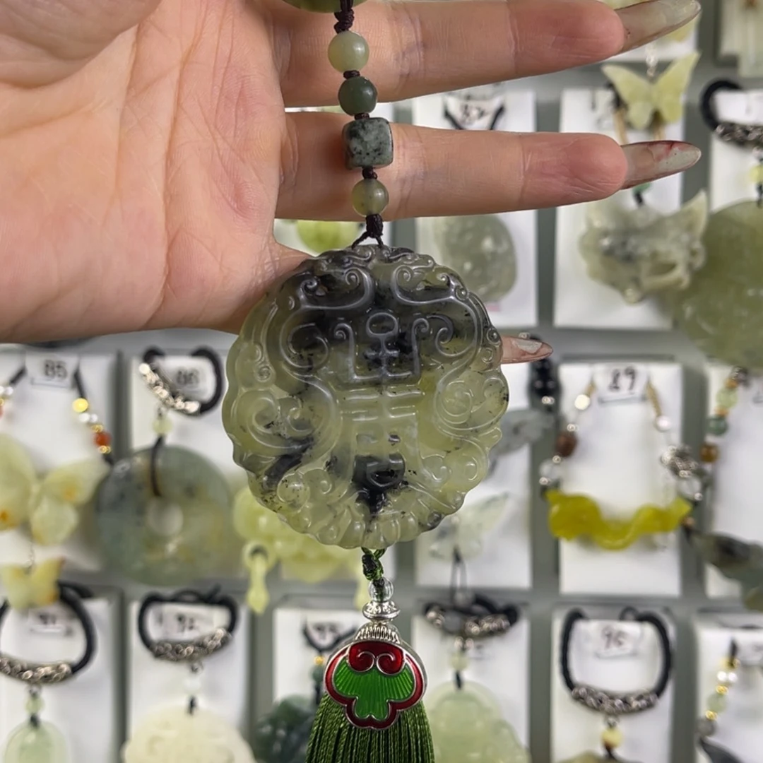 项链蛇纹石玉未镶嵌