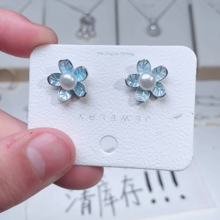 未镶嵌耳饰淡水珍珠