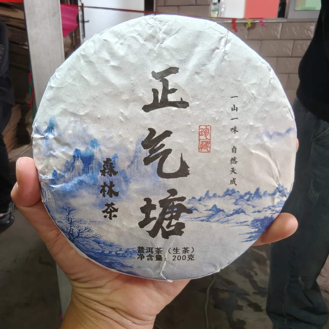 2021年正气塘森林春茶 200克饼 2月6【29号】