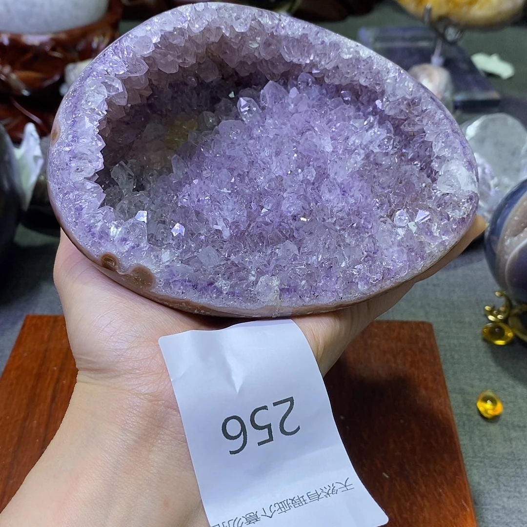 紫晶未镶嵌珠宝半成品