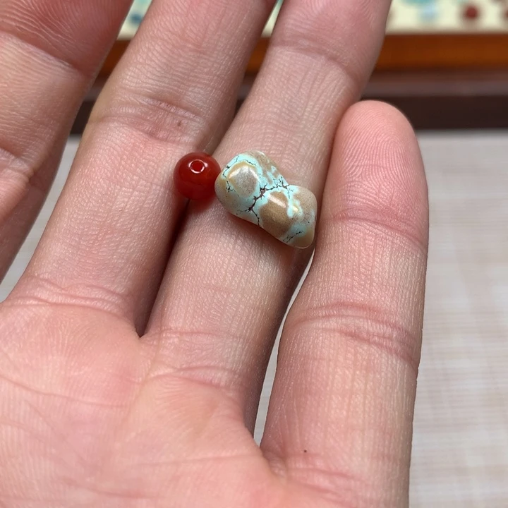 南红玛瑙配饰未镶嵌_****玩