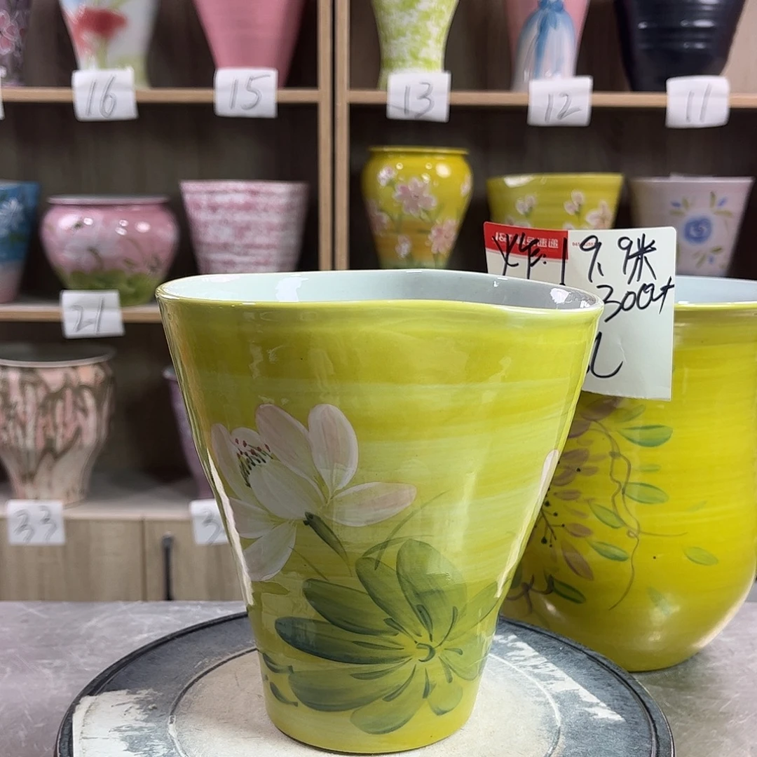 景德镇陶瓷花盆花盆