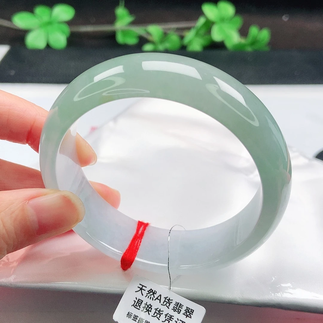 未镶嵌手镯翡翠58圈
