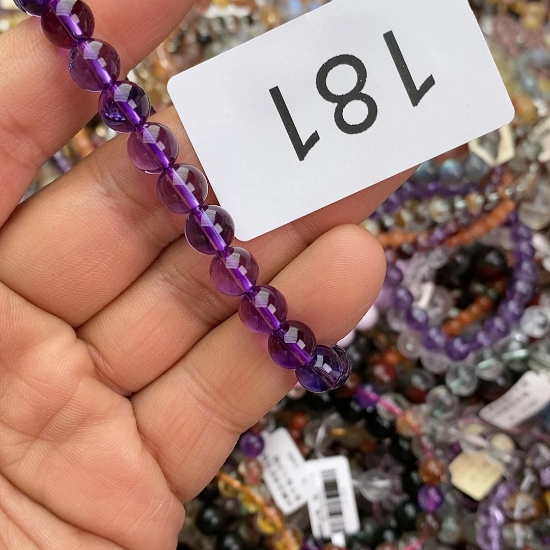 水晶未镶嵌手链手链