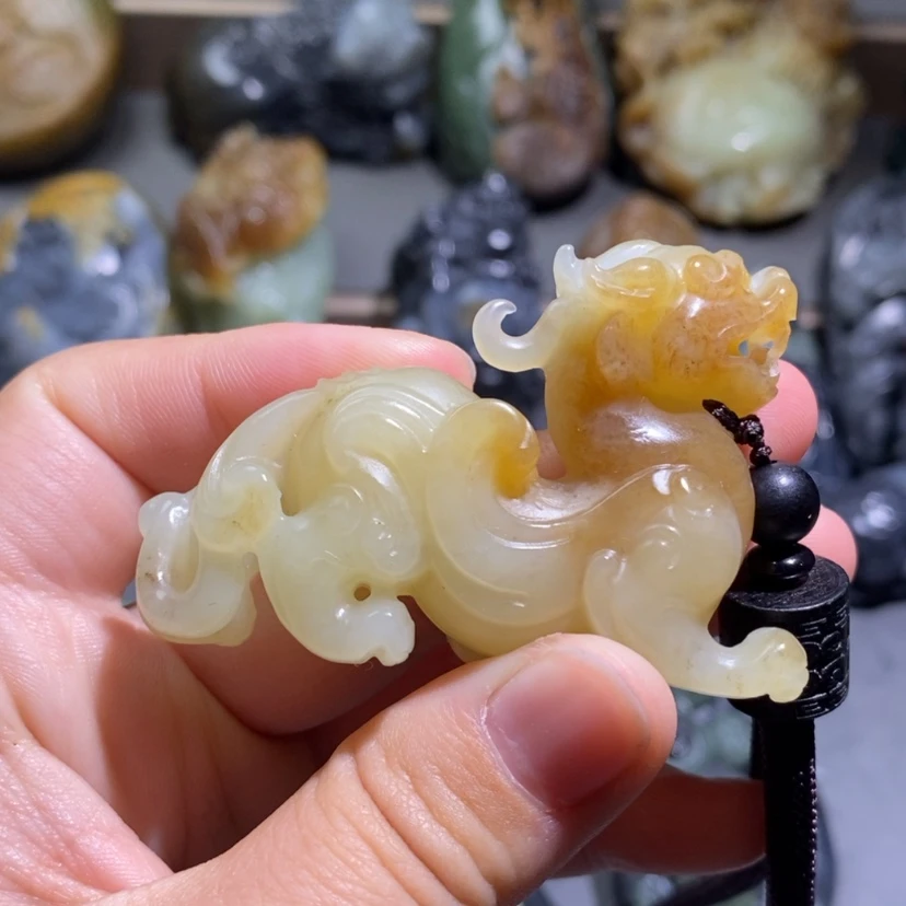 【闪购商品】和田玉把件未镶嵌盼****?