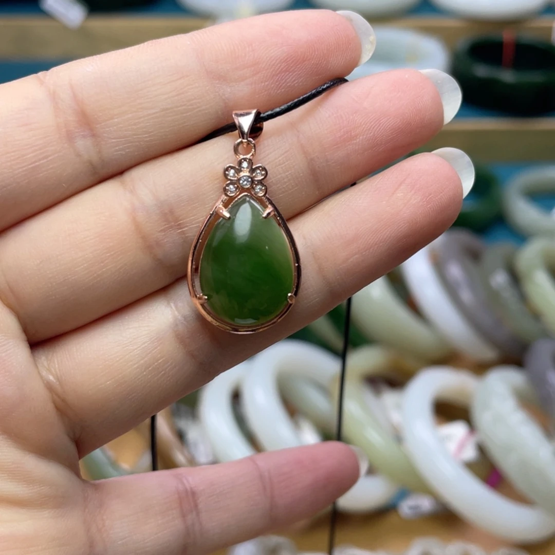 吊坠(不含链)未镶嵌和田玉