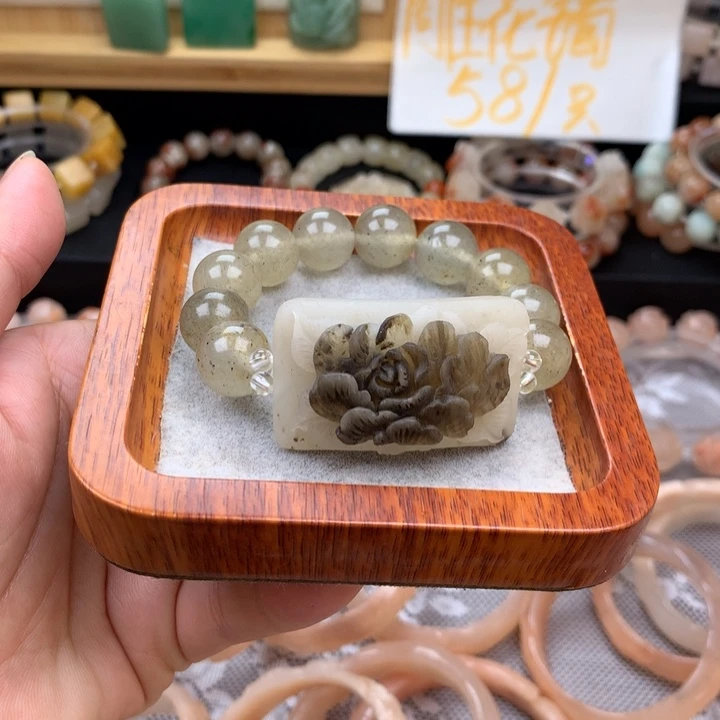 未镶嵌手链石英质玉