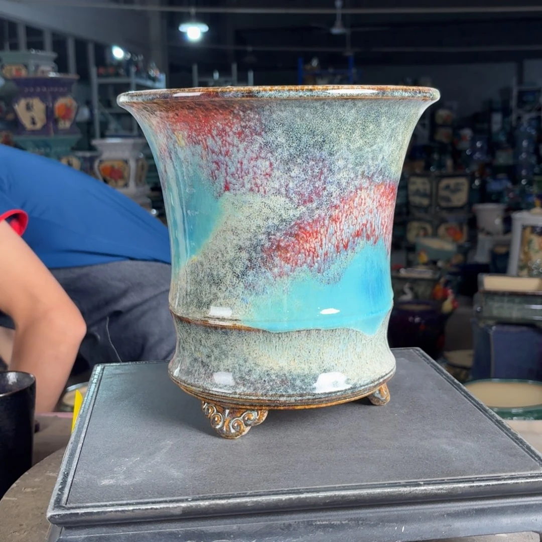 一风堂石湾花盆 内18*20