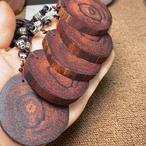 藤类A444降真香红油千老料山水画水墨纹发其一