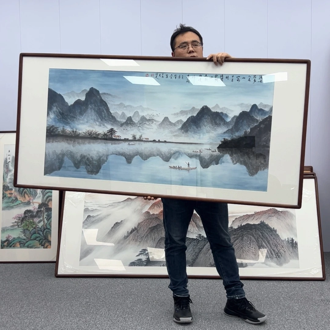 山***青国画国画作品展览等活动的