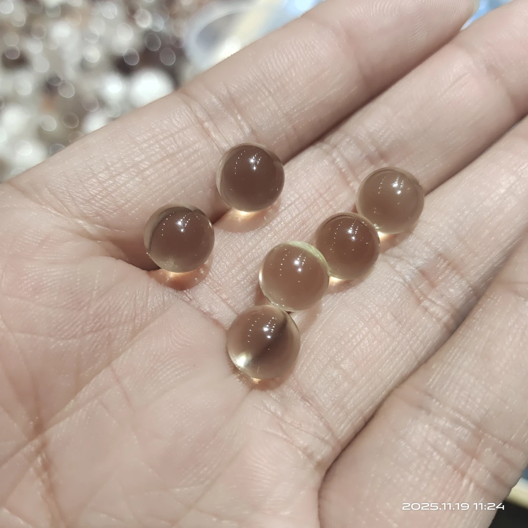 柠檬黄天然高品质净体单珠6颗