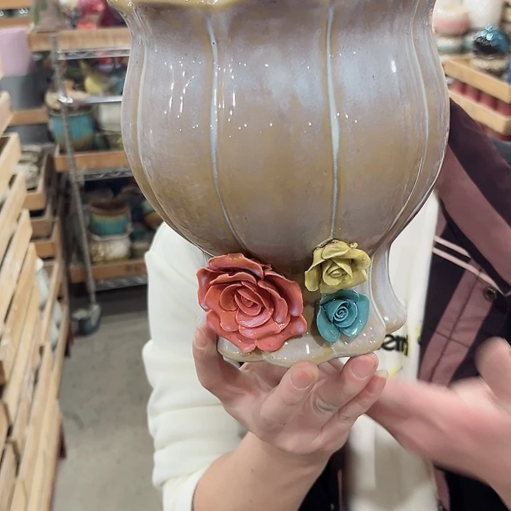 陶瓷陶瓷多肉植物花盆