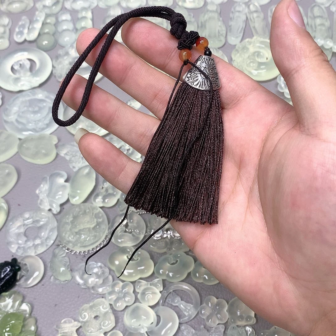 蛇纹石玉颈饰未镶嵌莜**悠