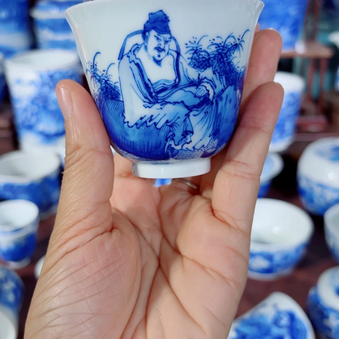 杯王*全手工全手绘陶瓷