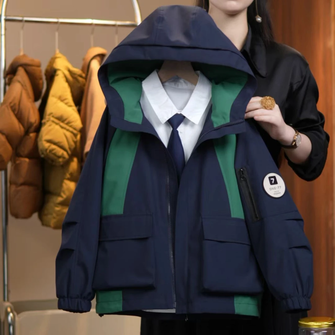 【年中清货】儿童冲锋衣休闲潮流男童中大童百搭外套韩版外套YG6448