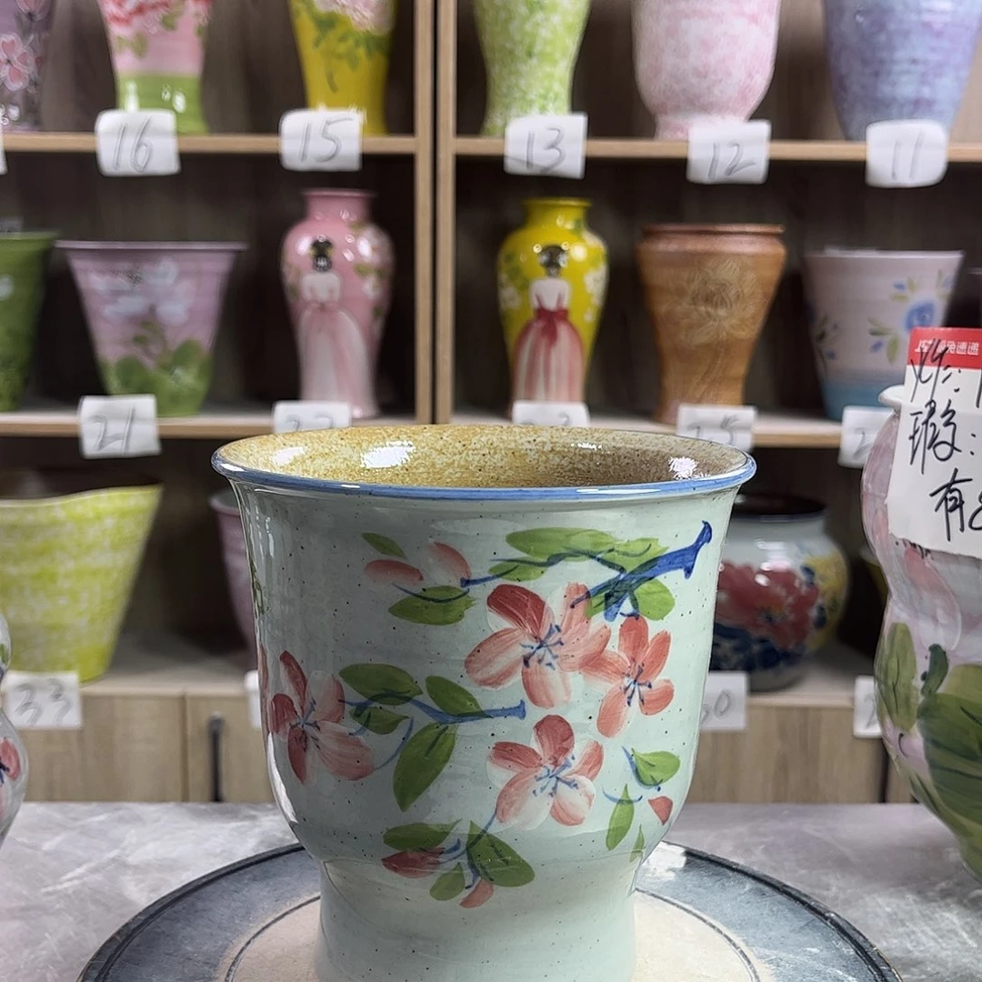 景德镇陶瓷花盆花盆