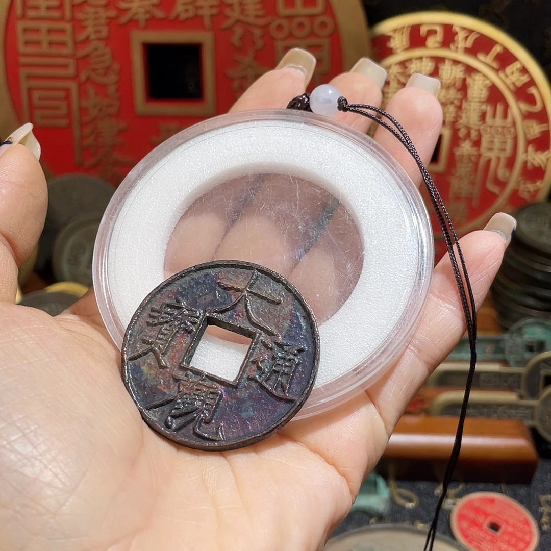 铜捡****孩现代仿制工艺品