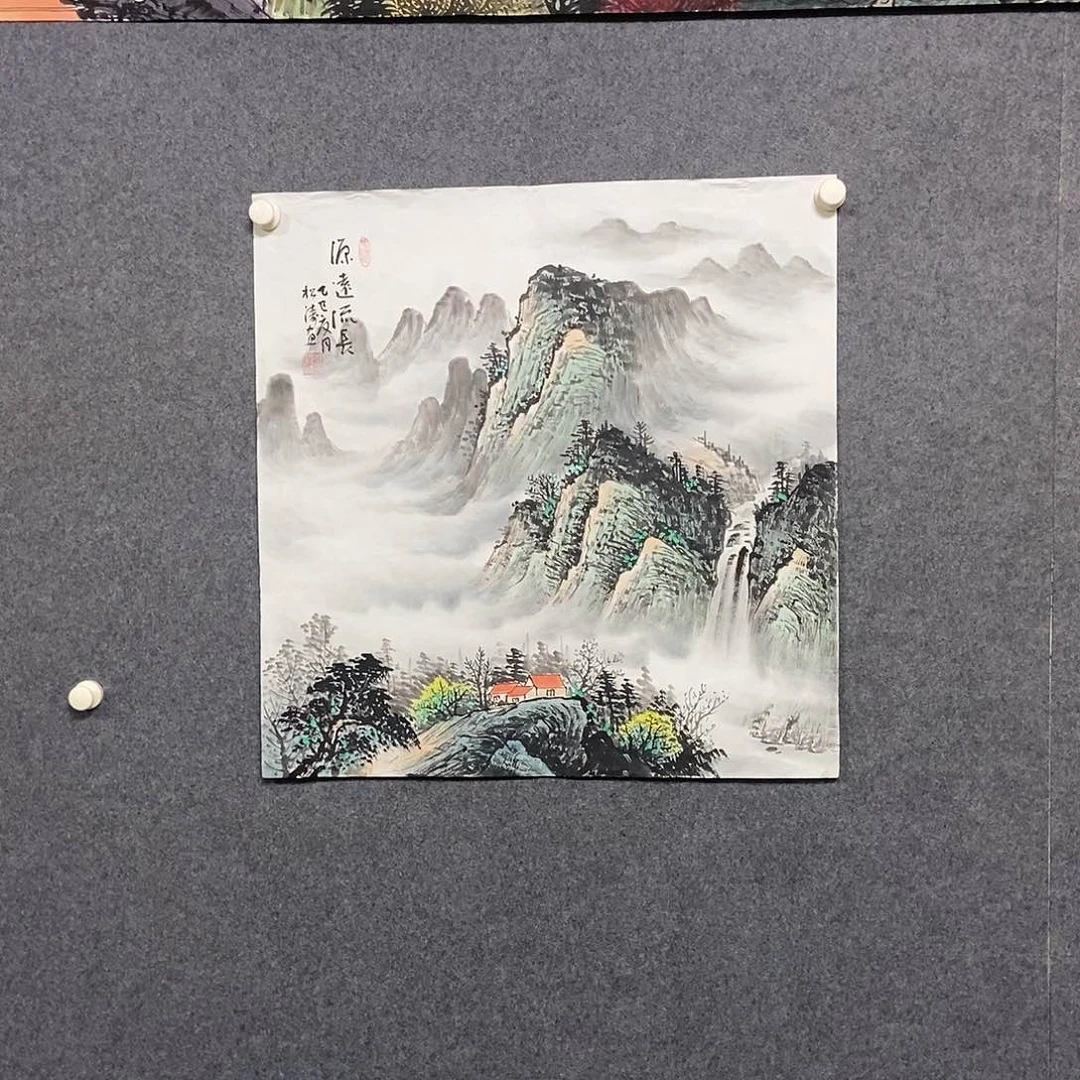 国画四尺斗方一幅