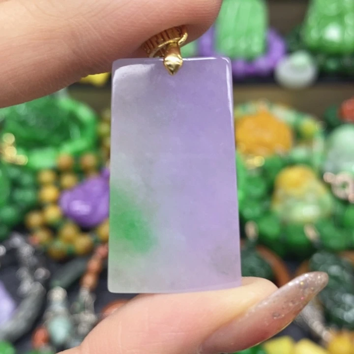 翡翠未镶嵌颈饰项链21