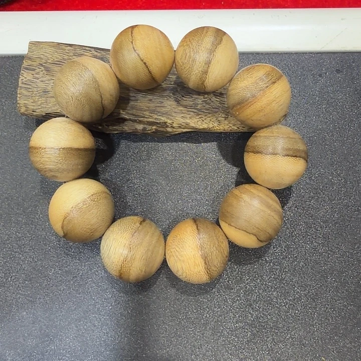 沉香沉香碎屑勾丝➕正区达拉干2.5圆珠单圈收藏级