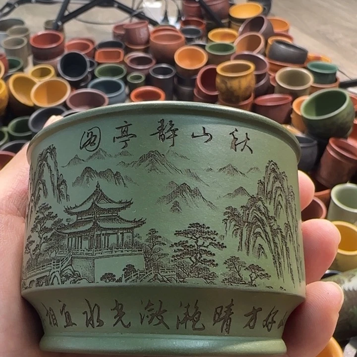 茶杯紫砂全手工制作工艺
