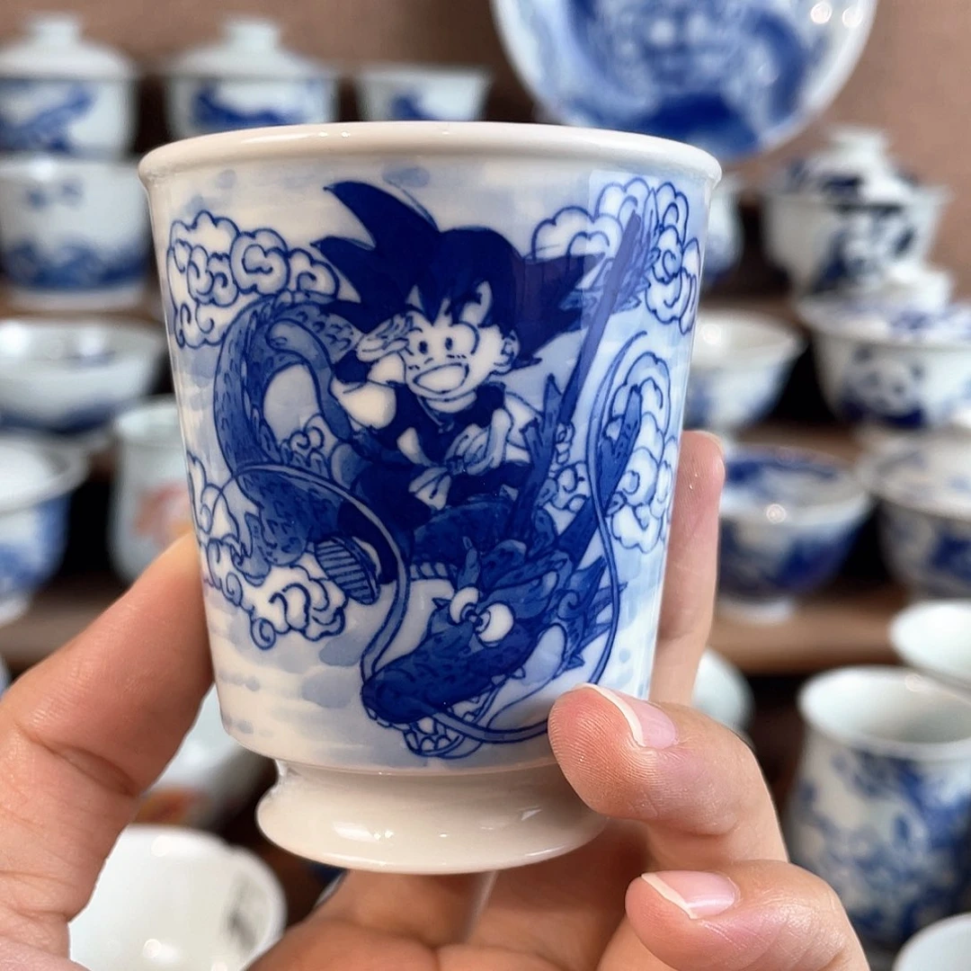 泥藝瓷梦七龙珠闻香杯