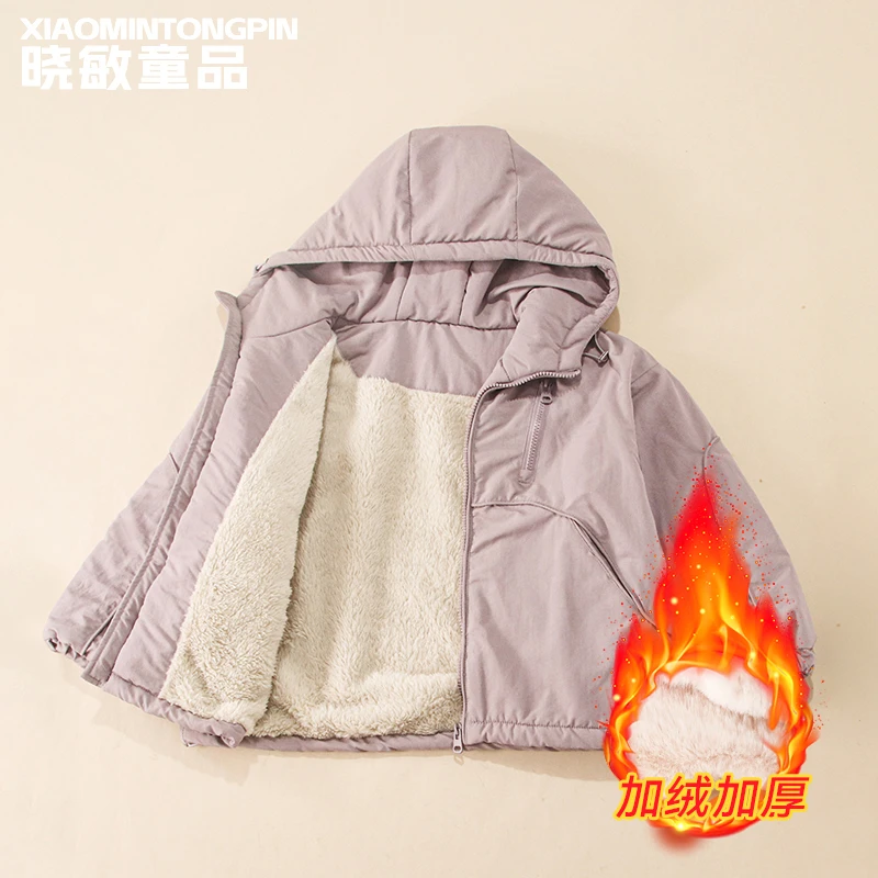 连帽加厚外套3C3397