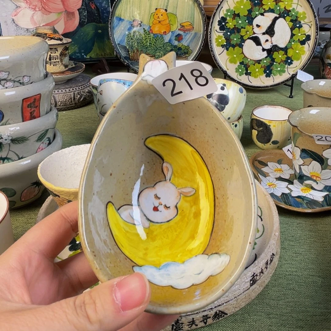 【闪购商品】摆件四*桃园山房原创手绘作品