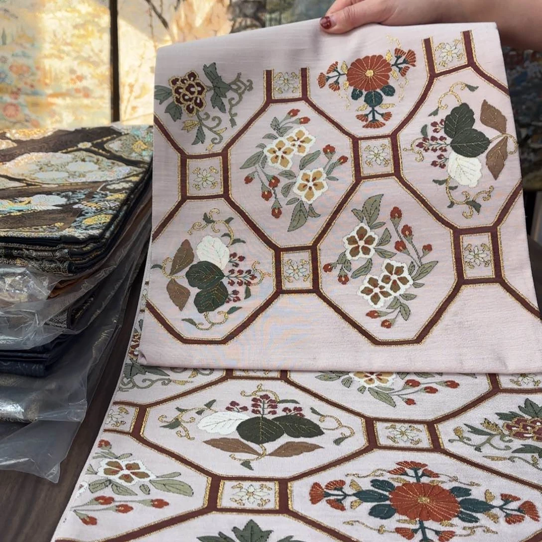 织绣缂丝唐锦西阵织带子