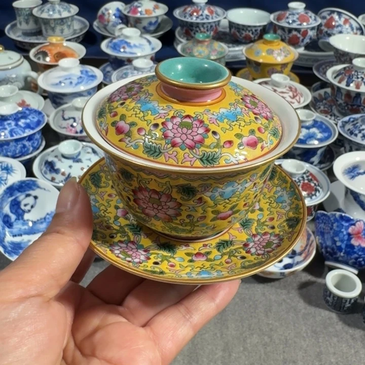 景德镇手工手绘杯