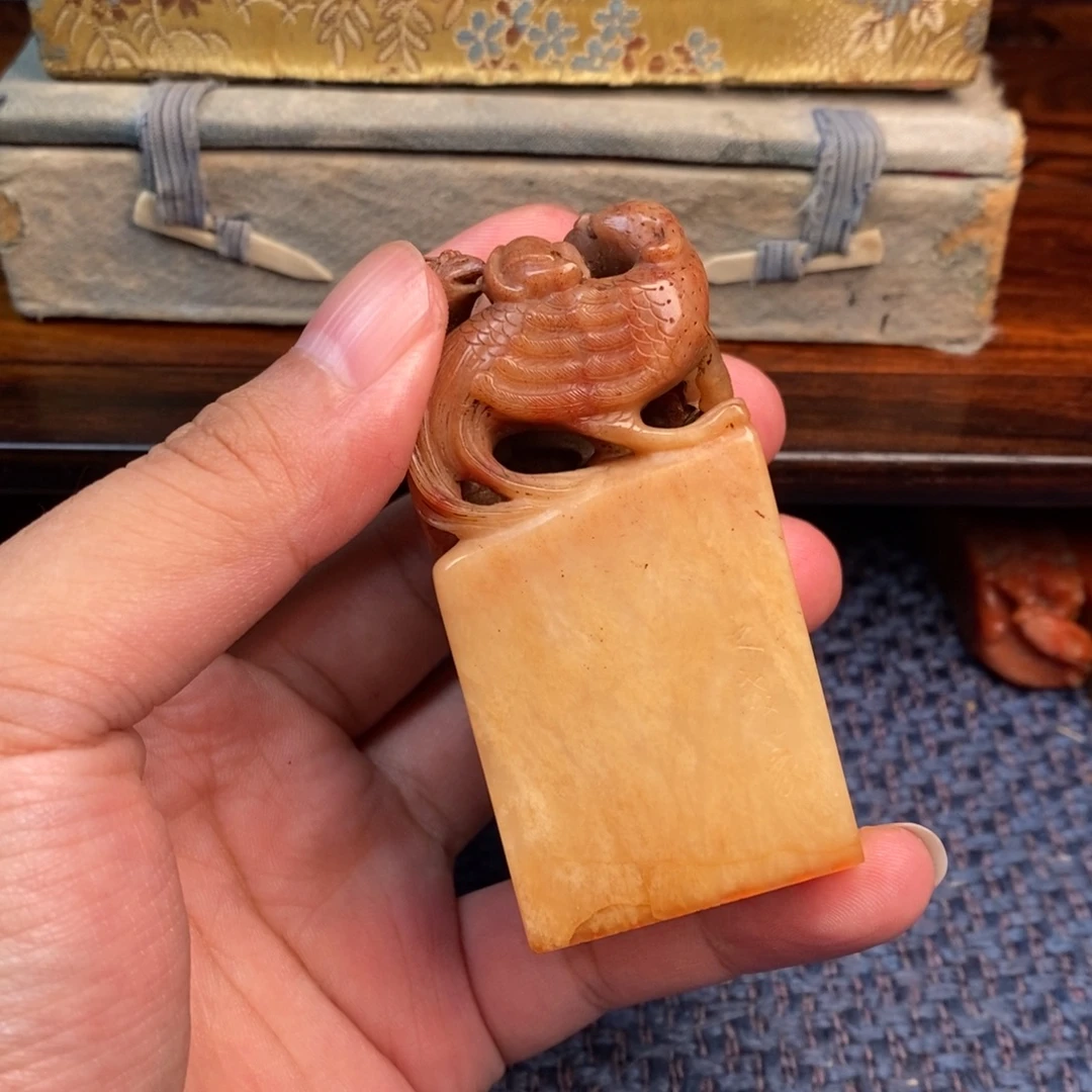 D***k寿山石收藏作品石