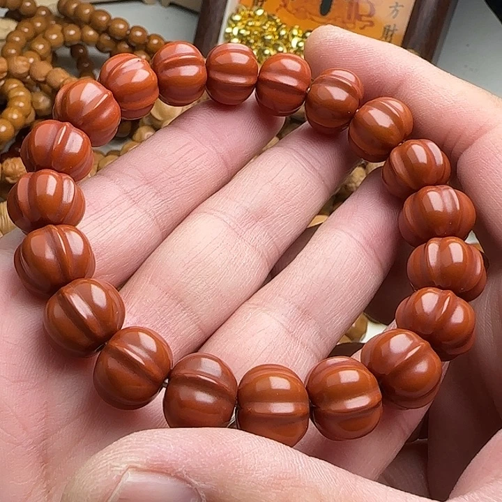 猴头核桃手串全品机刷大鲨鱼尺寸13mm