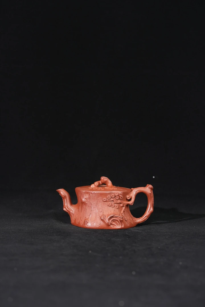 凡凡会客厅 DL121 吴贞裕 松桩 宝山93年红棕泥 150cc 紫砂壶