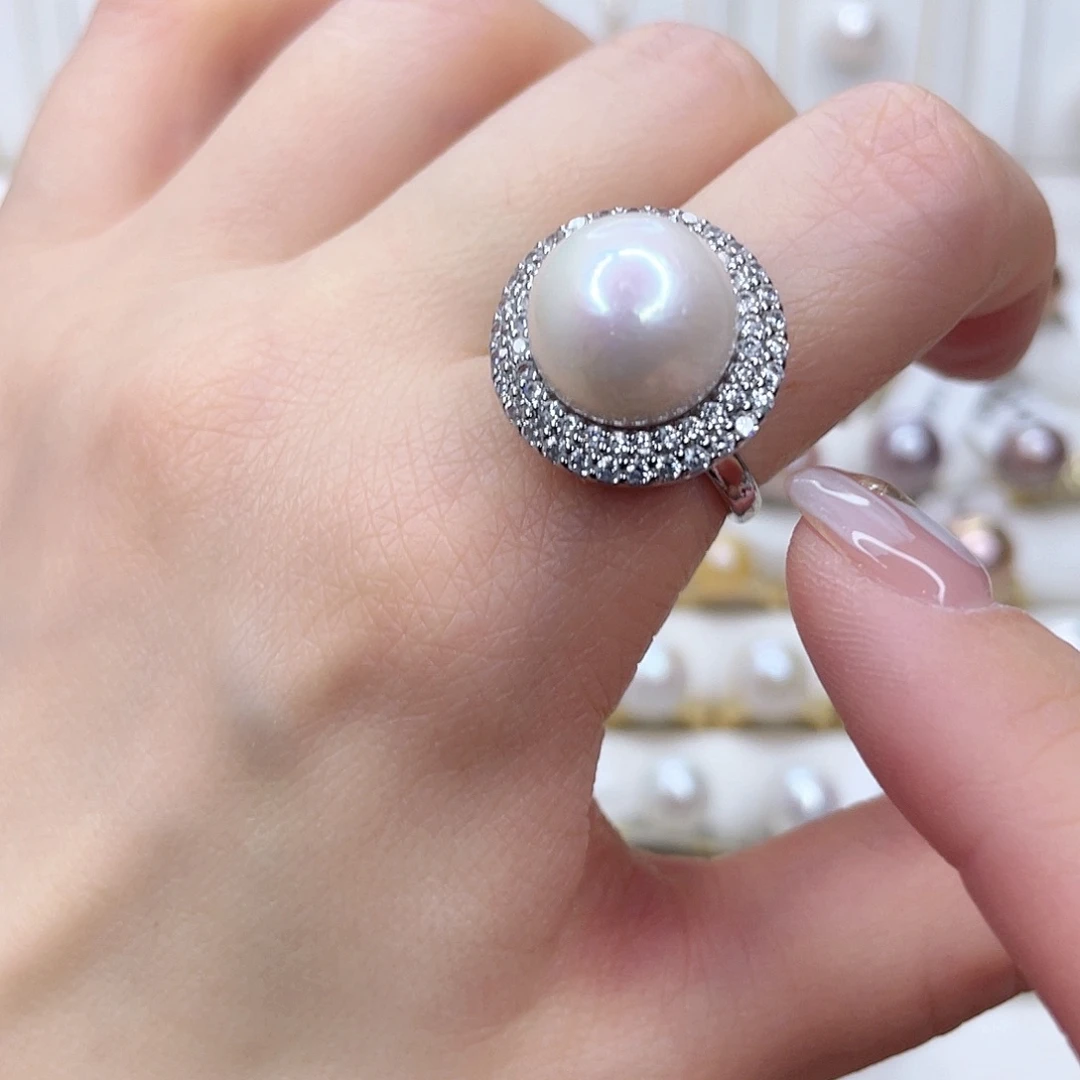 淡水珍珠未镶嵌吊坠(赠链)