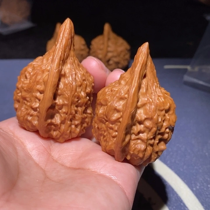 吊坠文玩核桃红缨枪