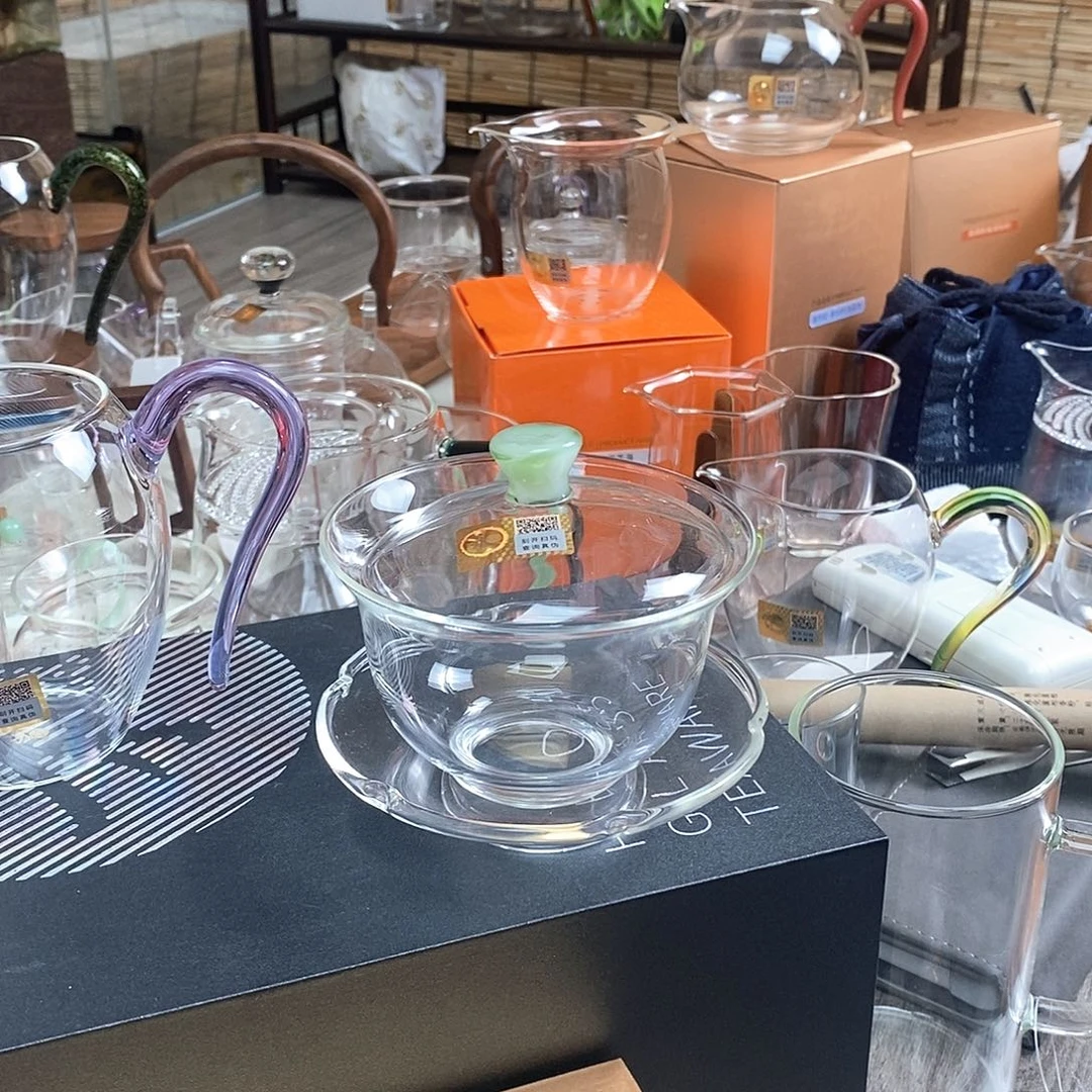 *****禾器沁莲盖碗翠漪样品