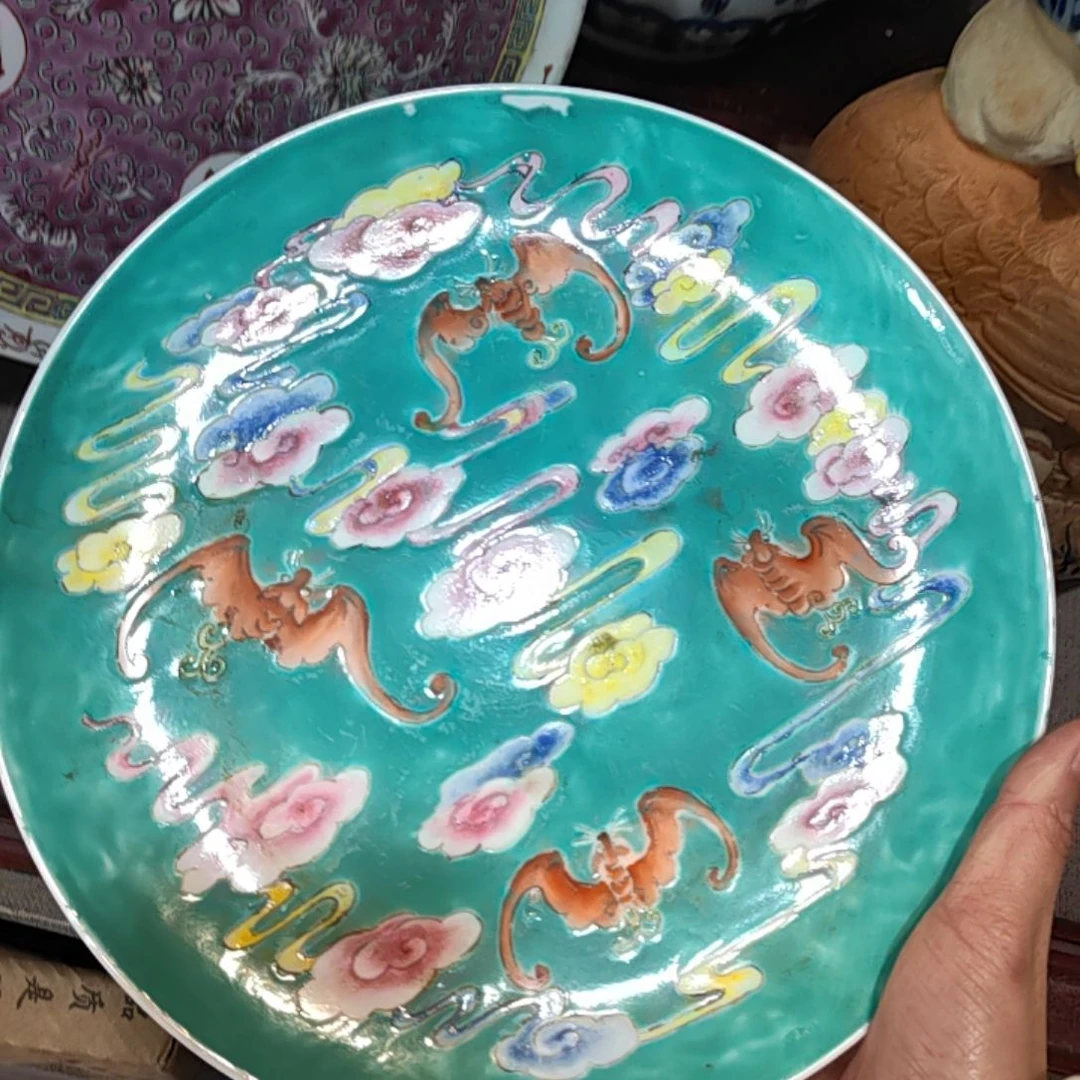 摆件钓**夫景德镇精美陶瓷