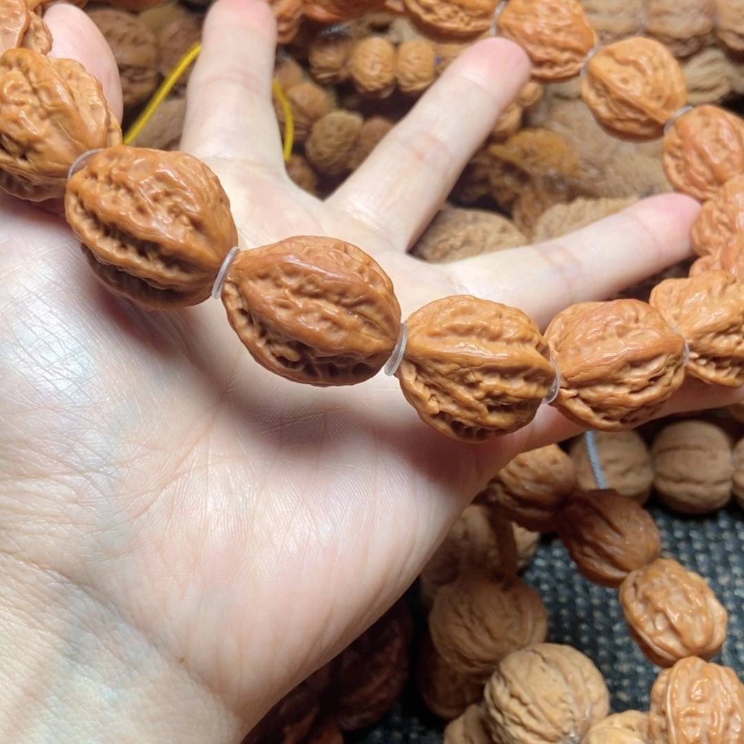 3***A手串文玩核桃八棱手持