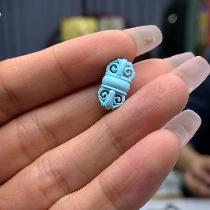 绿松石未镶嵌配饰