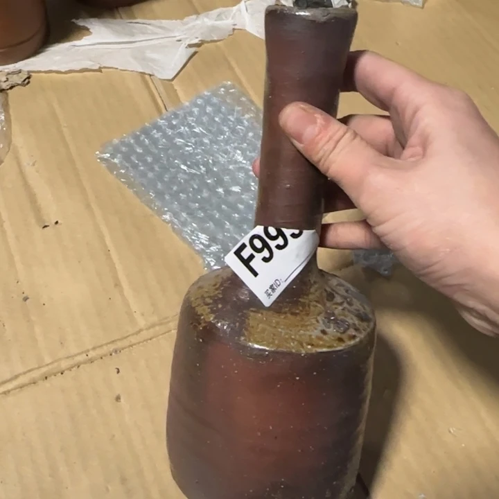 备前烧作品备前烧有伤