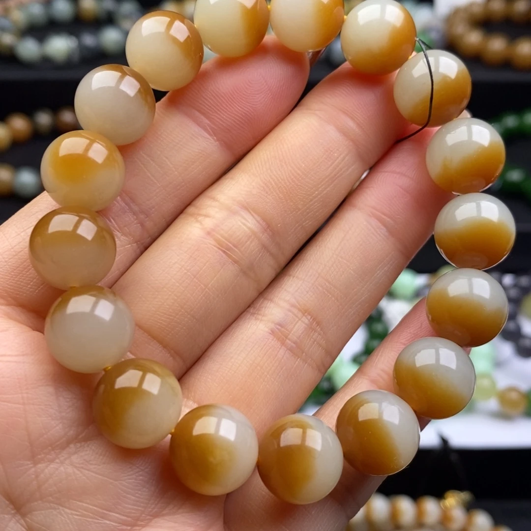 和田玉未镶嵌手串