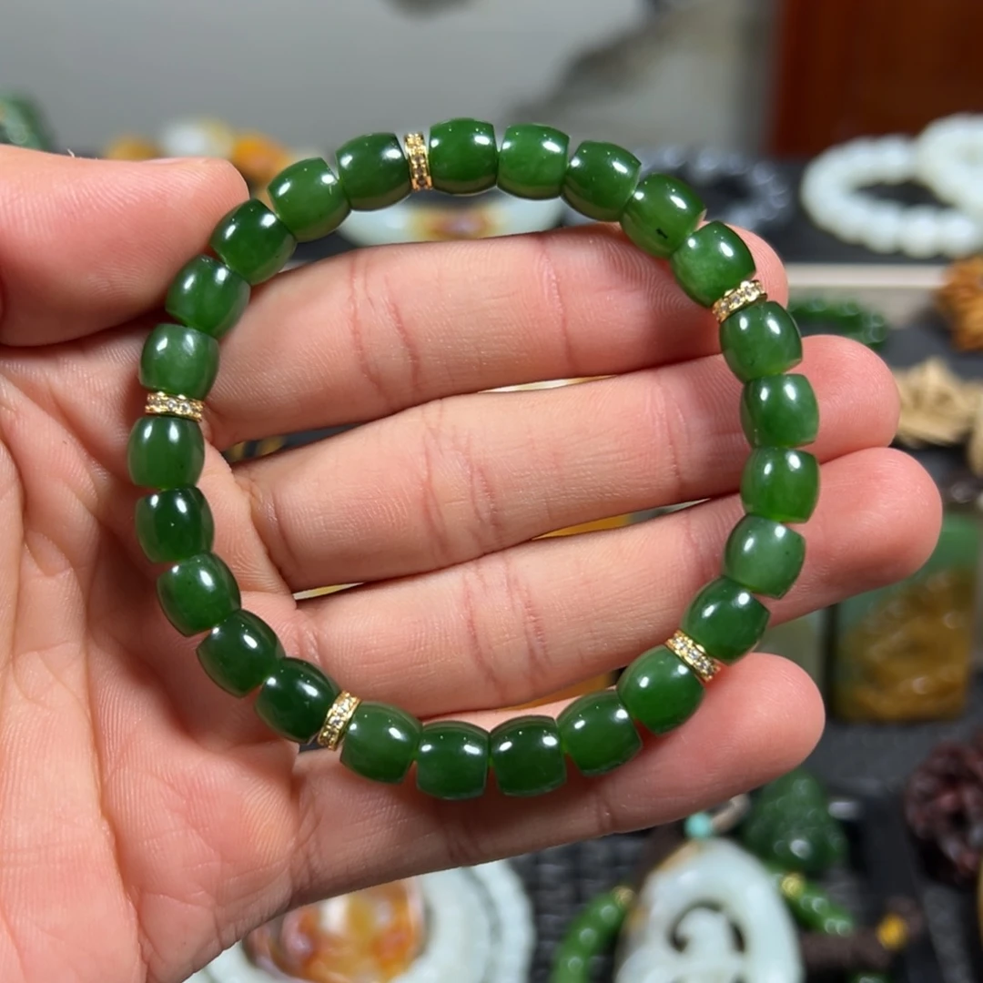 和田玉未镶嵌吊坠(不含链)