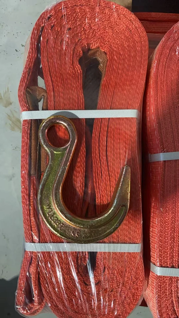 高克重加厚型六吨7.5公分宽四层吊带一条送一个3.8吨镀彩锌大开口