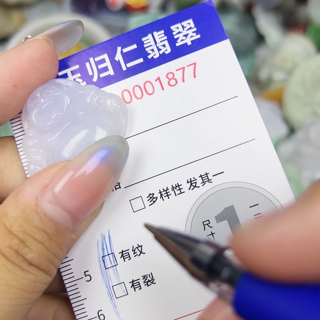 翡翠未镶嵌吊坠(不含链)111