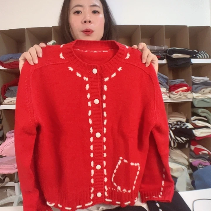 鄂家开衫纯山羊绒