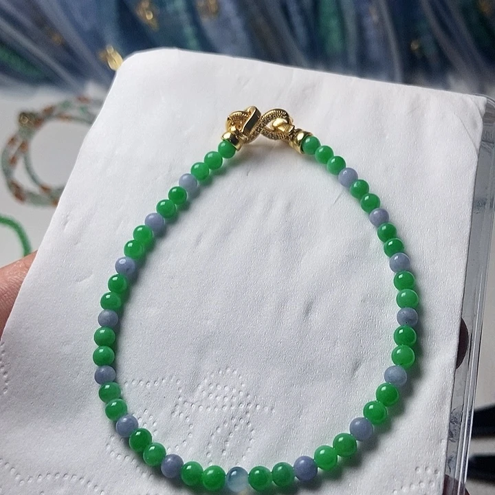 未镶嵌定制翡翠天然缅甸翡翠卡4